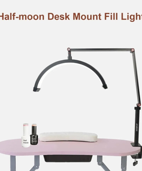 Smart Moonlight Half Moon Lamp Black - SKU 200099-11
