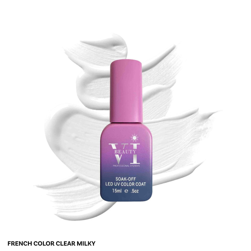 VI PRO – CLEAR MILKY FRENCH COLOR 15ML - SKU 109011
