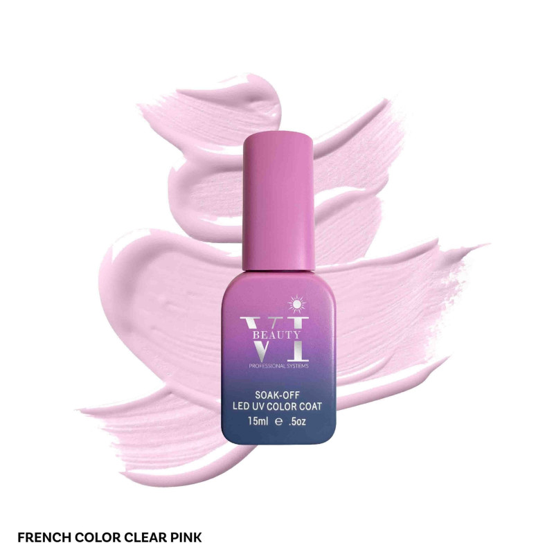 VI PRO – CLEAR PINK FRENCH COLOR 15ML - SKU 109012
