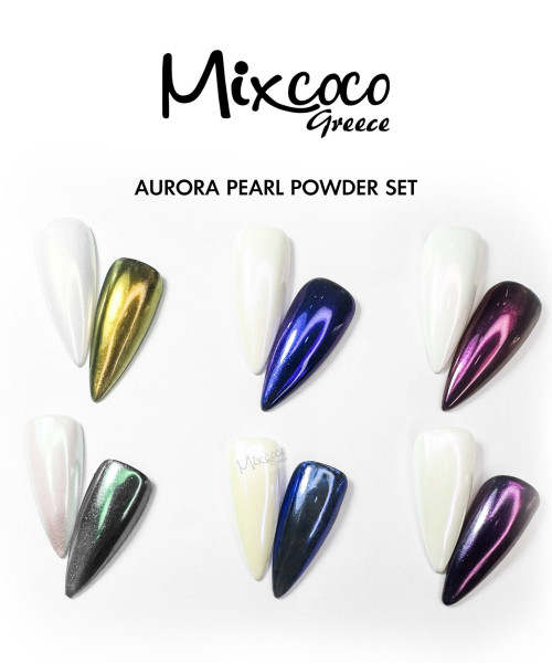Aurora Pearl Powder Set- Mixcoco