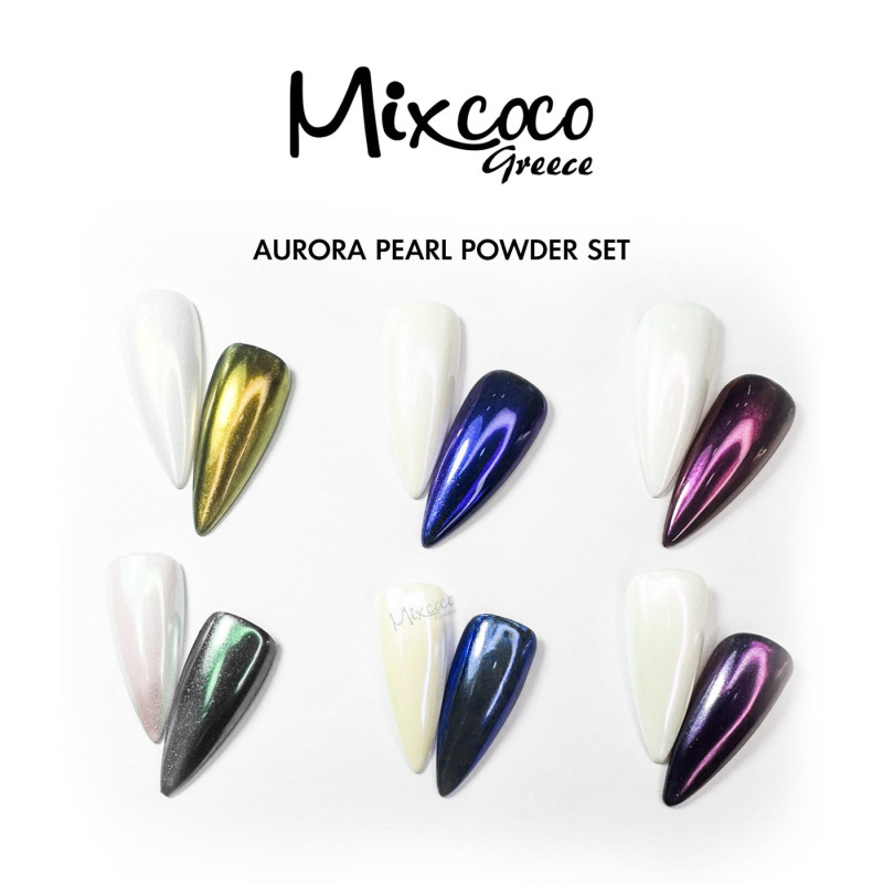 Aurora Pearl Powder Set- Mixcoco