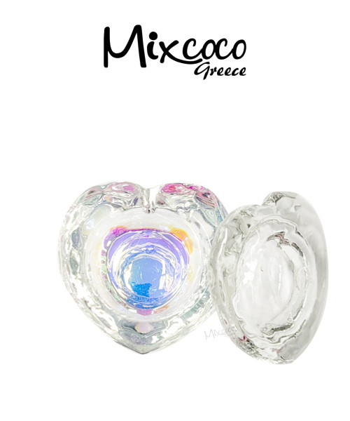 ΠΟΤΗΡΑΚΙ ΓΙΑ ΑΚΡΥΛΙΚΟ ΚΑΡΔΙΑ- Mixcoco