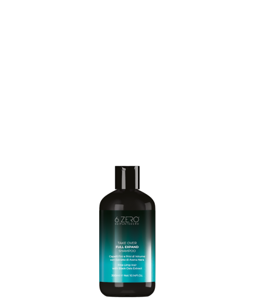 6.ZERO SEIPUNTOZERO TAKE OVER FULL EXPAND SHAMPOO 300ml