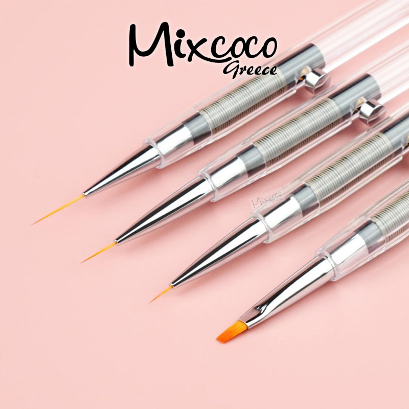 ΚΑΣΕΤΙΝΑ ΜΕ ΠΙΝΕΛΑ NAIL ART 20ΤΜΧ - SKU 190600-1