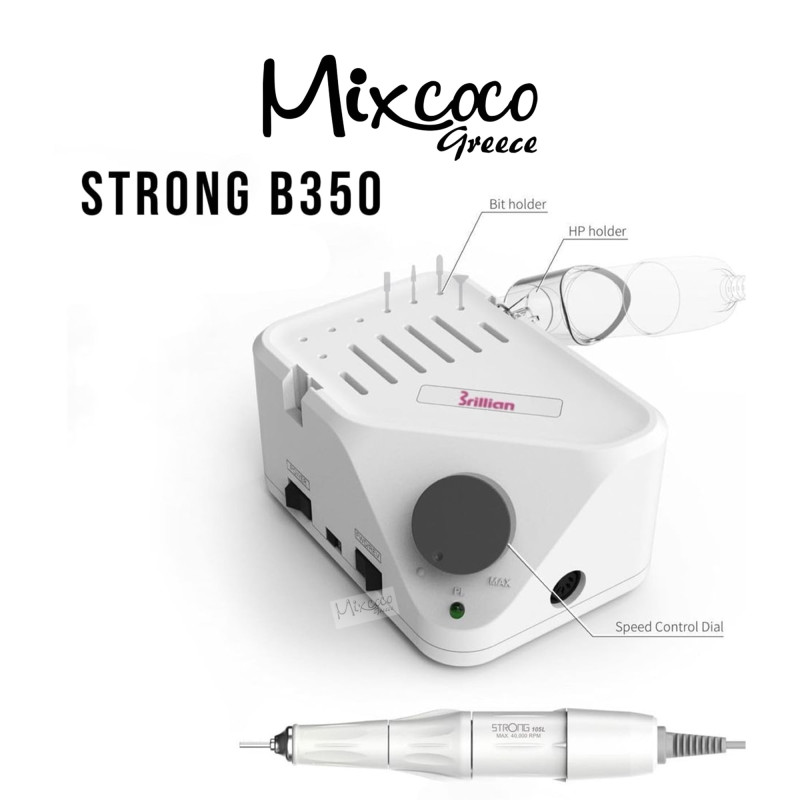 Επαγγελματικός τροχός Μανικιούρ-Πεντικιούρ Strong B350 35.000 Στροφών 65w - SKU 201005-2