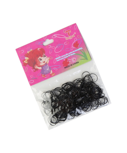 Λάστιχα μαλλιών ράστα μαύρα