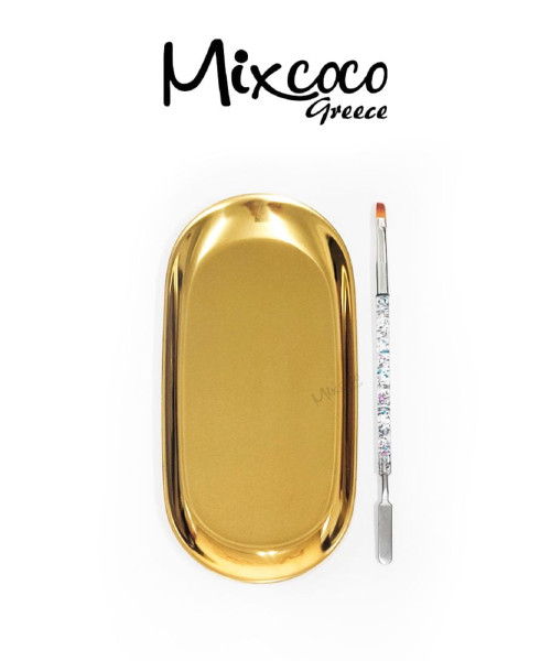 ΣΕΤ ΜΕΤΑΛΛΙΚΟΣ ΔΙΣΚΟΣ & ΠΙΝΕΛΟ GEL- Mixcoco