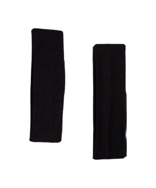 Κορδέλα μαλλιών μαύρη 7cm