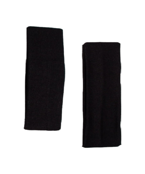 Κορδέλα μαλλιών μαύρη 9 cm