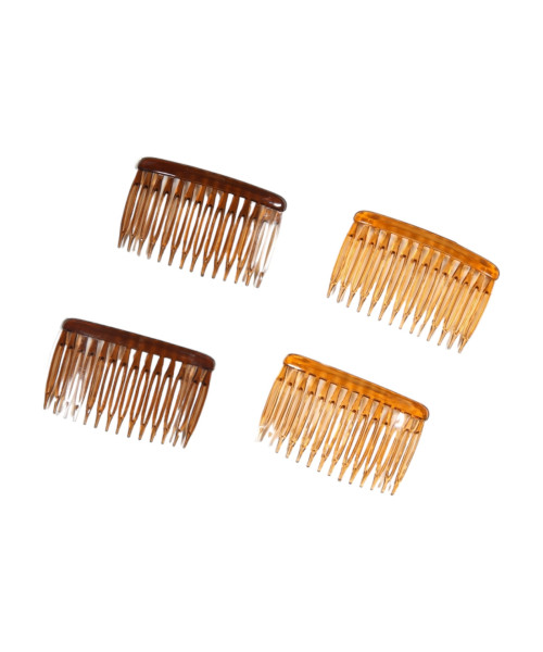 Χτενάκι Καφέ 7 cm σετ 2 τμχ