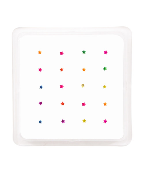 Σκουλαρίκι μύτης Ασήμι 925 design χρώμα