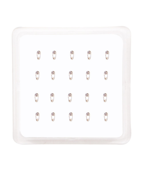 Σκουλαρίκι μύτης Silver 925 παραμάνα