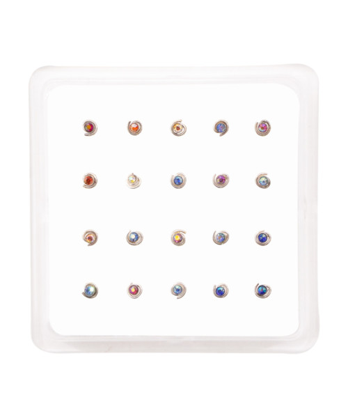 Σκουλαρίκι Μύτης Ασήμι 925