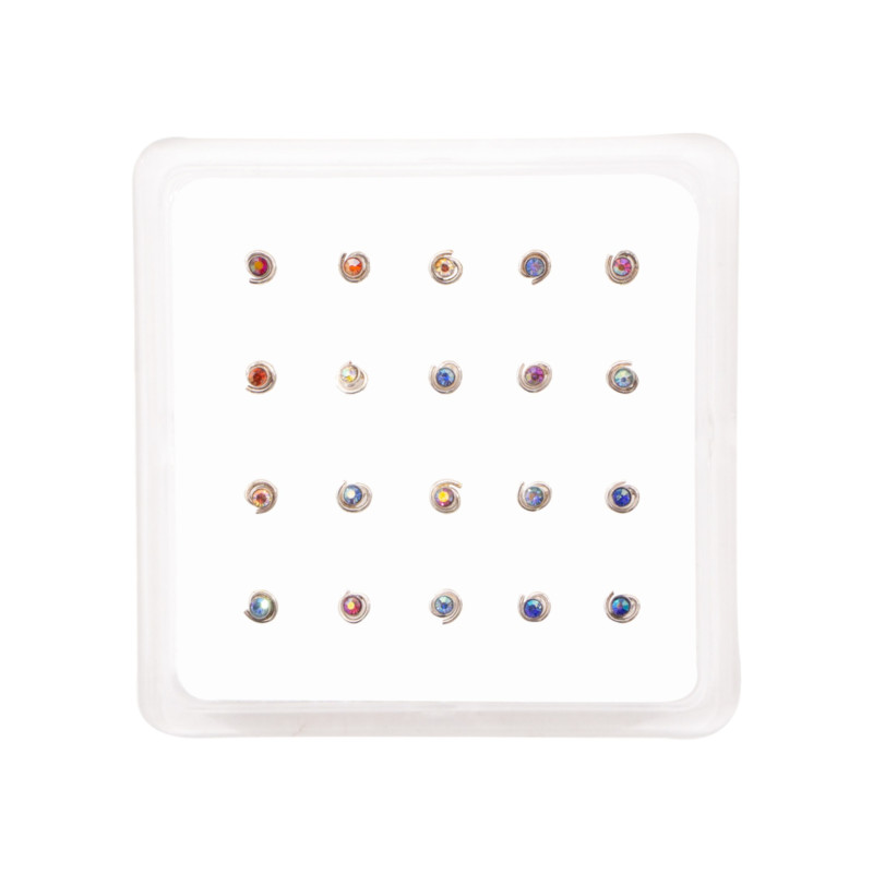 Σκουλαρίκι Μύτης Ασήμι 925