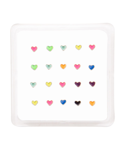 Σκουλαρίκι μύτης Silver 925 καρδιά