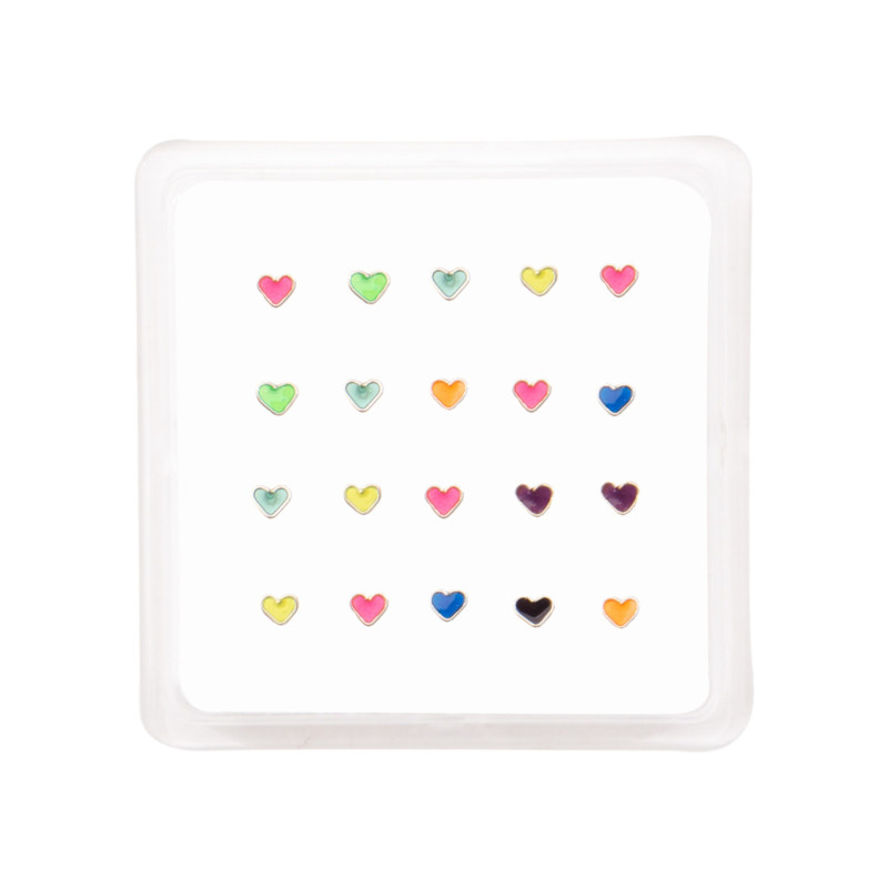 Σκουλαρίκι μύτης Silver 925 καρδιά