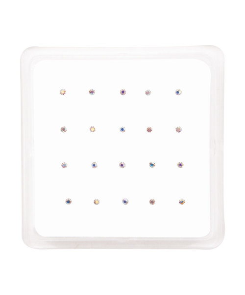 Σκουλαρίκι μύτης Silver 925 multiclip AB 1.5 mm