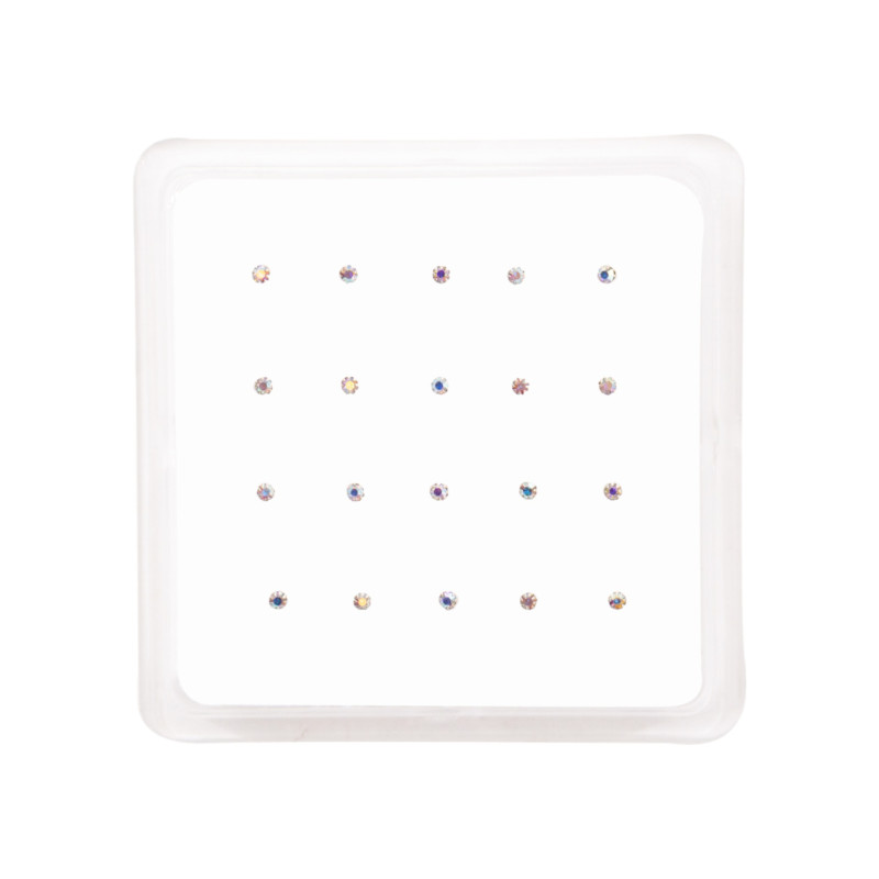 Σκουλαρίκι μύτης Silver 925 multiclip AB 1.5 mm