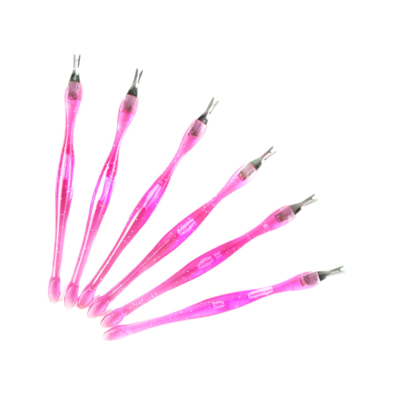 Cuticle trimmer and pusher,σετ 6 τμχ