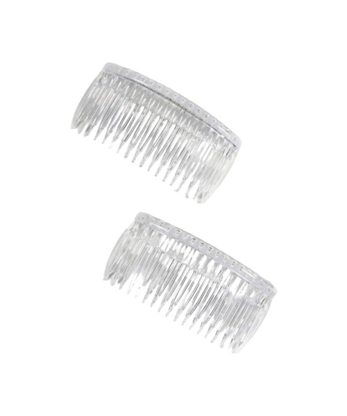 Χτενάκι Διάφανο 9 cm σετ 2 τμχ