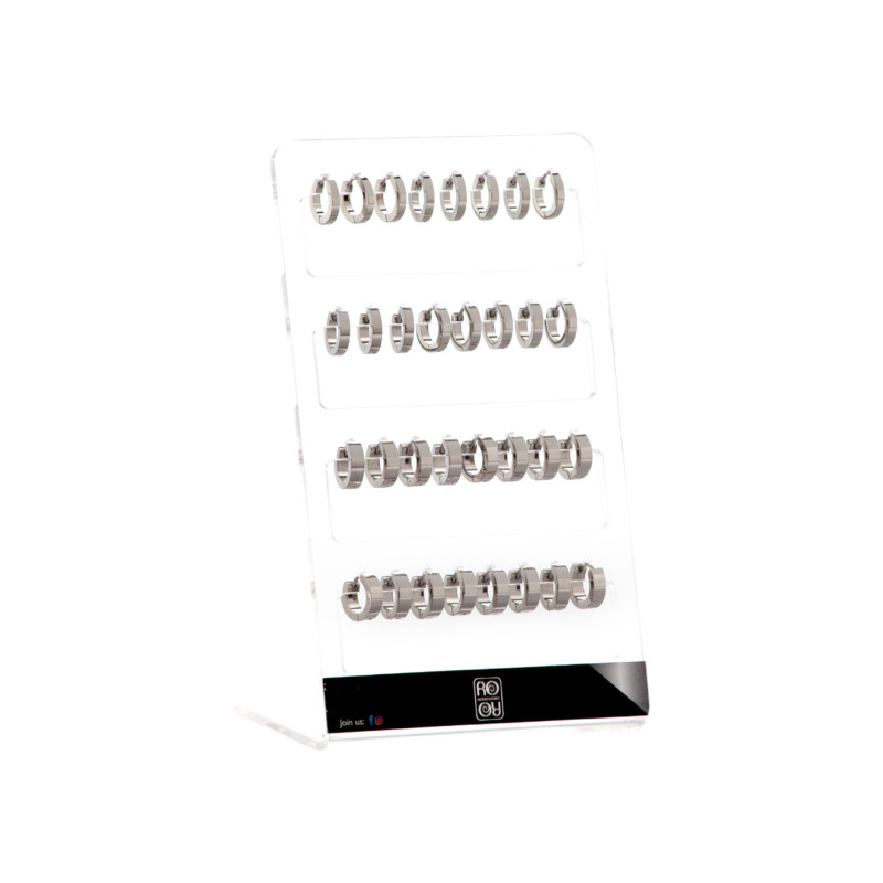 Σκουλαρίκι Κρίκος αυτιού Stainless Steel 2,5/3/4 mm