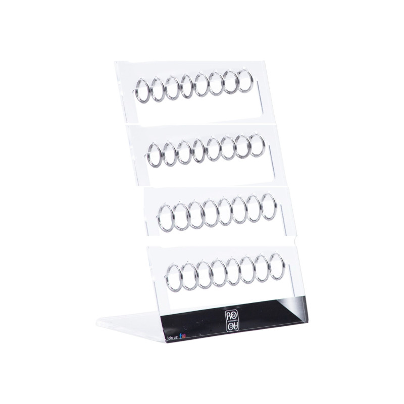 Σκουλαρίκι Κρίκος αυτιού Stainless Steel 1.6*12/14