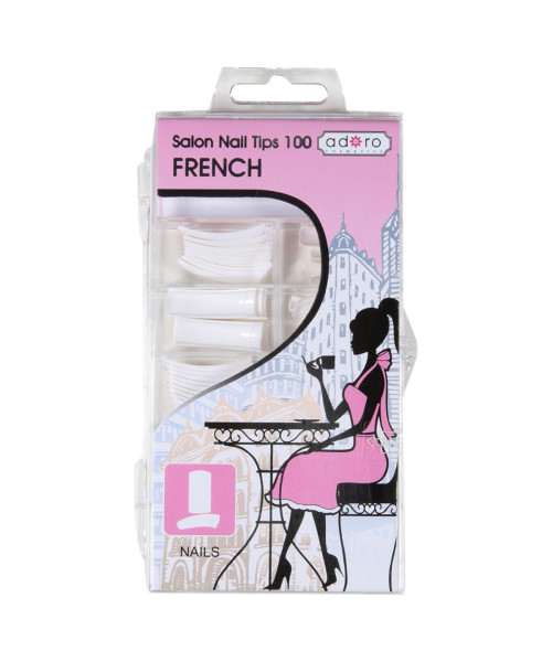 Επαγγελματική Κασετίνα Νυχιών,Λευκά, 100τμχ