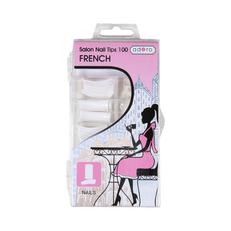 Επαγγελματική Κασετίνα Νυχιών,Λευκά, 100τμχ