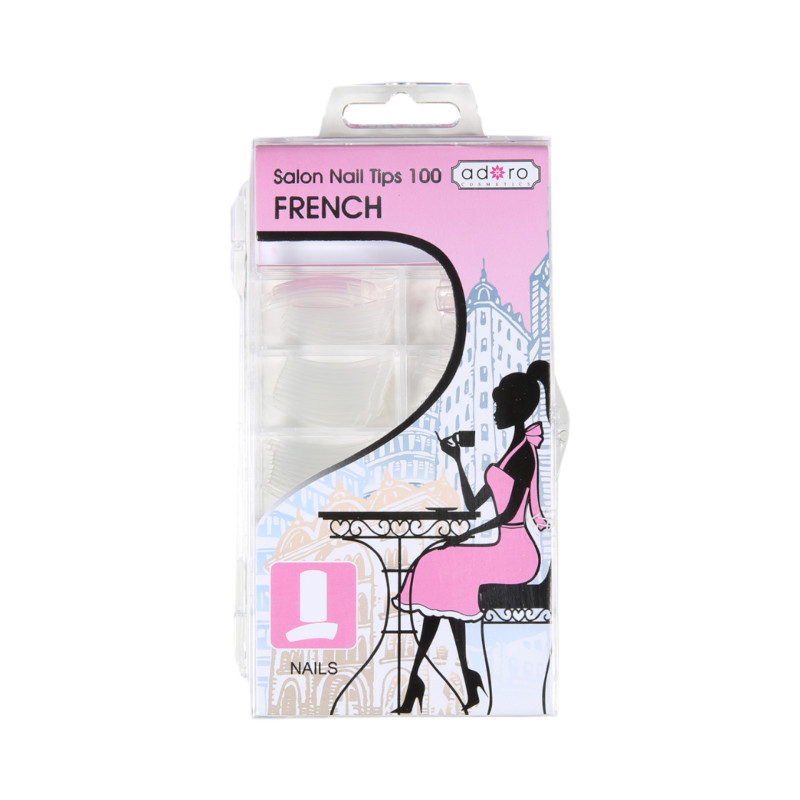 Επαγγελματική Κασετίνα Νυχιών,Διάφανα, 100τμχ