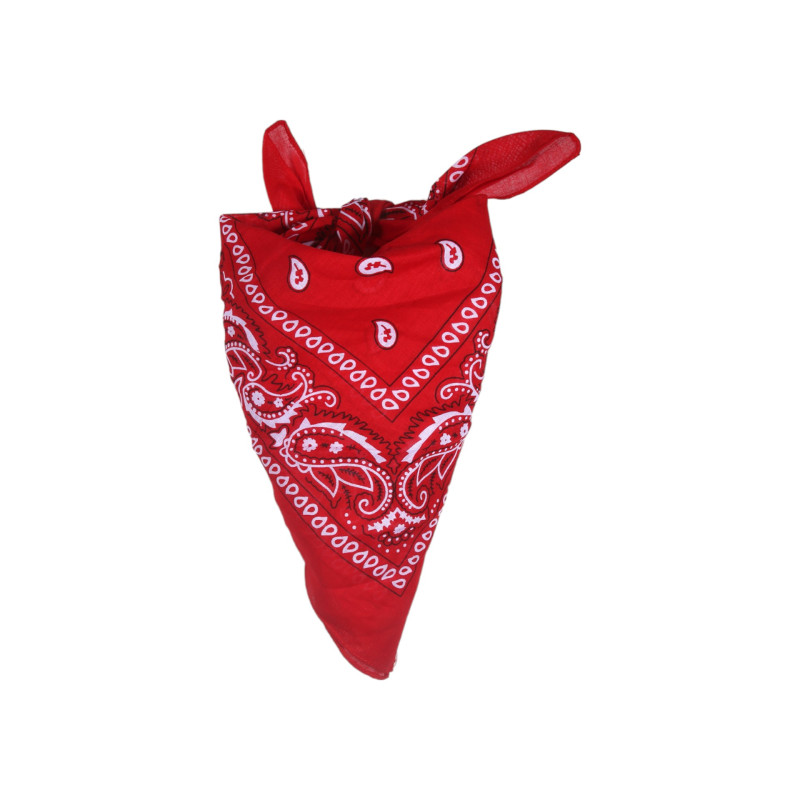 Κορδέλα-Μαντήλι μαλλιών μπαντάνα κόκκινη