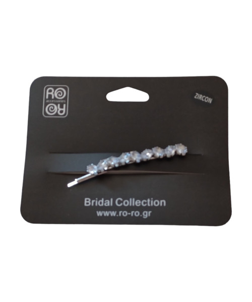 Τσιμπιδακι μαλλιών στρας 7 cm