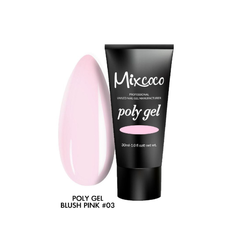 POLY GEL MIXCOCO 30ML BLUSH PINK - SKU 170630