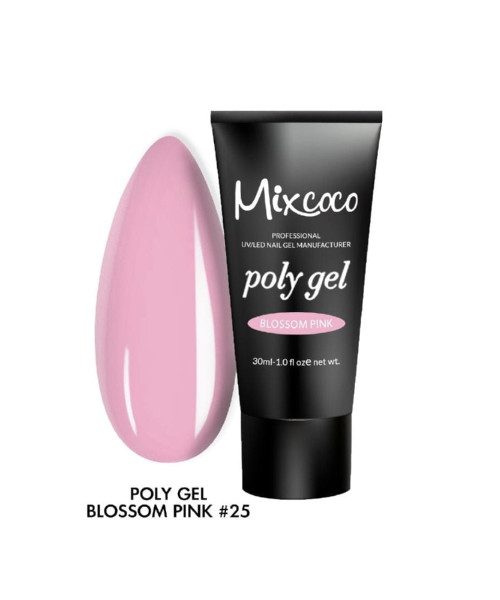 POLY GEL MIXCOCO 30ML BLOSSOM PINK - SKU 170930-2