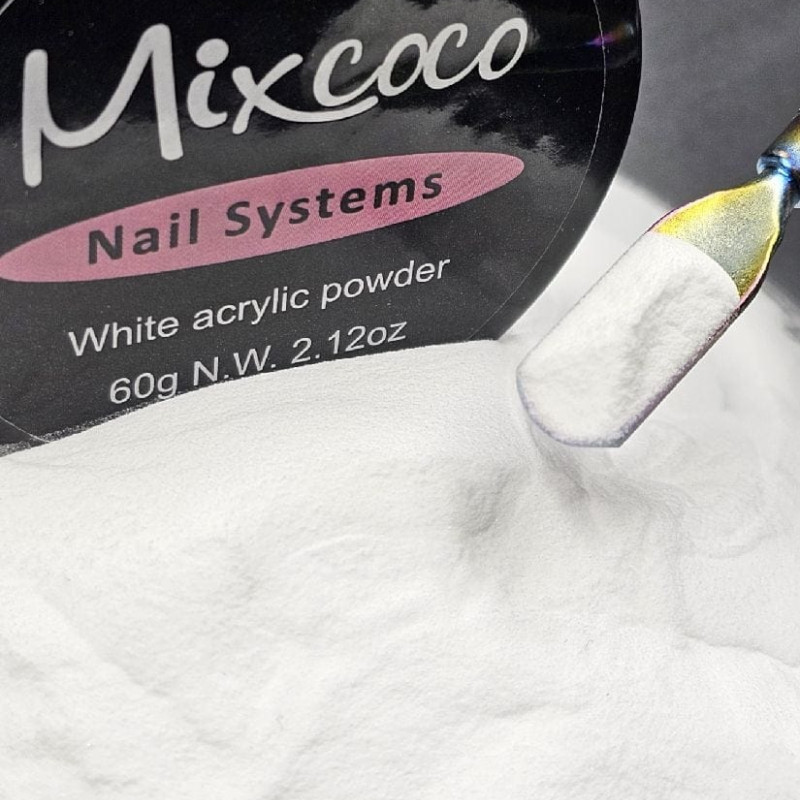 Ακρυλική Σκόνη White 60gr - SKU 162060