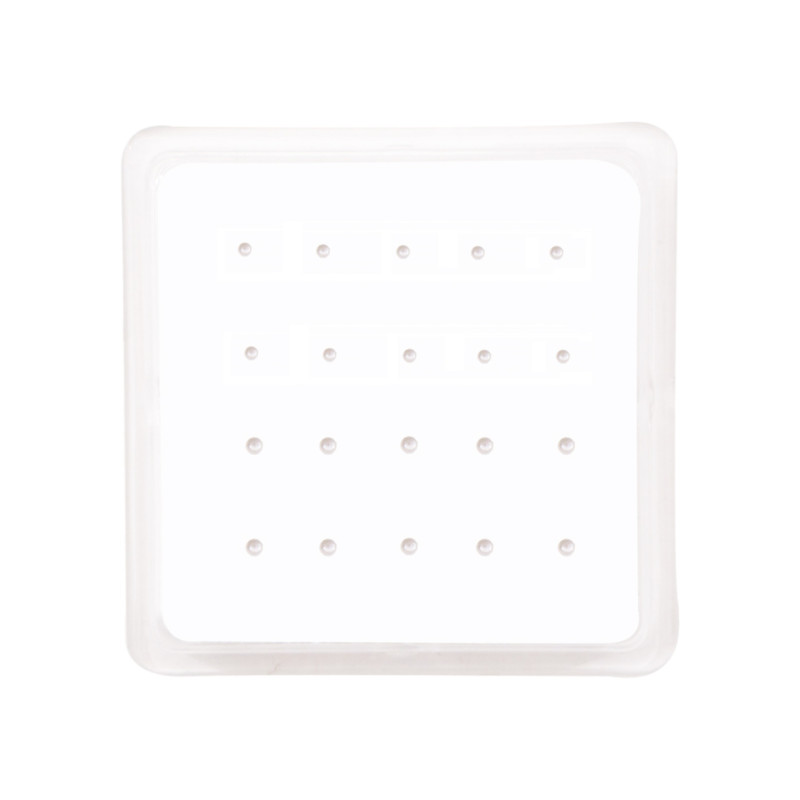 Σκουλαρίκι μύτης Silver 925 πέρλα 1,5 mm & 2 mm