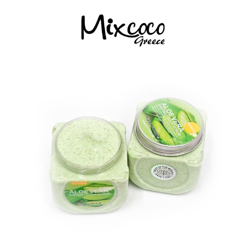 SCRUB ΣΩΜΑΤΟΣ ΜΕ ΕΚΧΥΛΙΣΜA ALOE VERA 350ML - SKU 220008-2