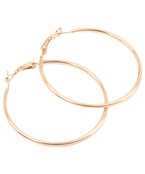 Σκουλαρίκι Κρίκος χρυσός 50 mm