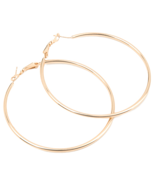 Σκουλαρίκι Κρίκος χρυσός 60 mm