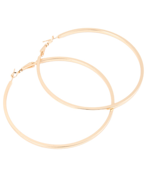 Σκουλαρίκι Κρίκος χρυσός 70 mm