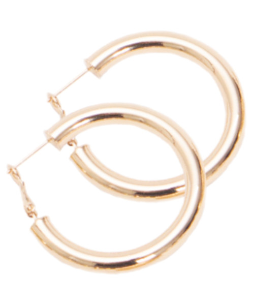 Σκουλαρίκι Κρίκος χρυσός 40 mm