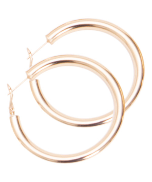 Σκουλαρίκι Κρίκος χρυσός 50 mm