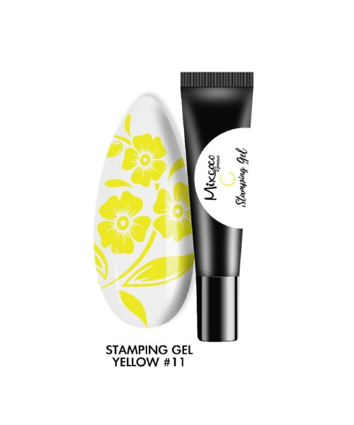 STAMPING GEL 8GR 11 YELLOW- Mixcoco