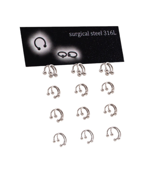 Σκουλαρίκι πέταλο Stainless Steel