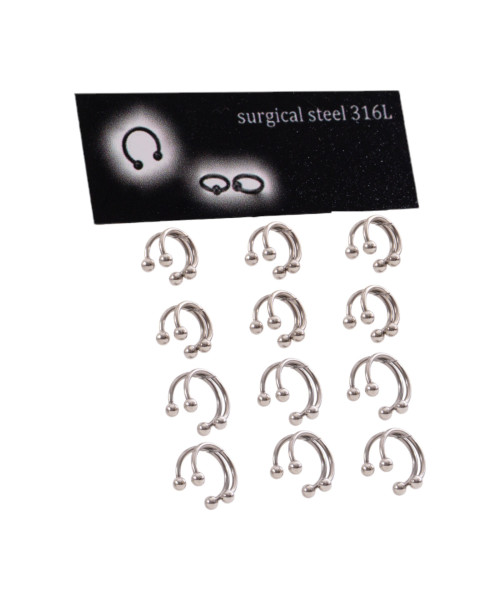 Σκουλαρίκι πέταλο Stainless Steel