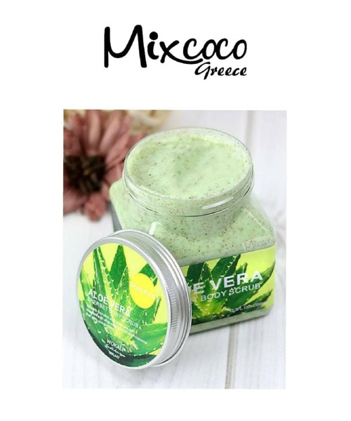 SCRUB ΣΩΜΑΤΟΣ ΜΕ ΕΚΧΥΛΙΣΜA ALOE VERA 350ML - SKU 220008-2