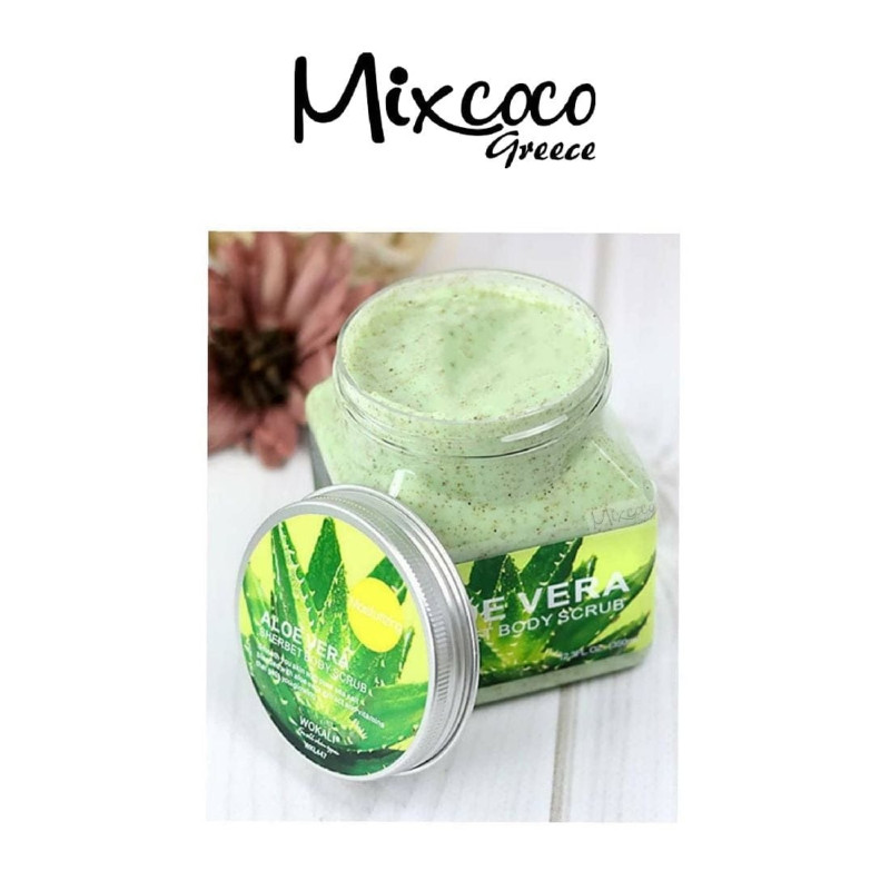 SCRUB ΣΩΜΑΤΟΣ ΜΕ ΕΚΧΥΛΙΣΜA ALOE VERA 350ML - SKU 220008-2