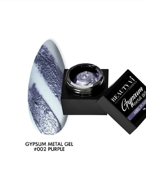 GYPSUM METAL GEL 5GR PURPLE - SKU 140600-6