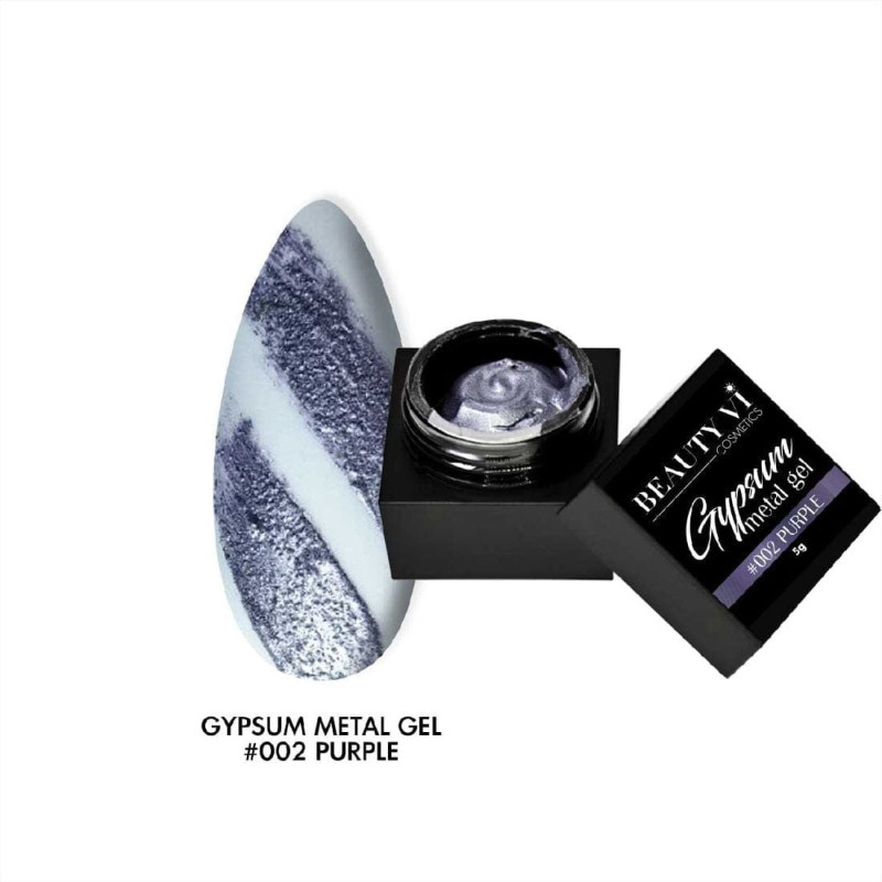 GYPSUM METAL GEL 5GR PURPLE - SKU 140600-6