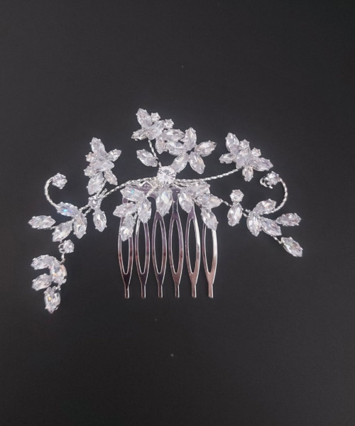 Νυφικό χτενάκι μαλλιών Zircon 3/9.5 cm