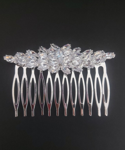 Νυφικό  χτενάκι μαλλιών Zircon 6/7 cm